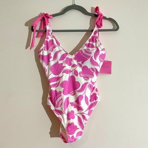 Kate Spade Pink Surf Swimsuit